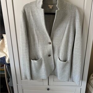 J. Crew Light Gray Women's Blazer